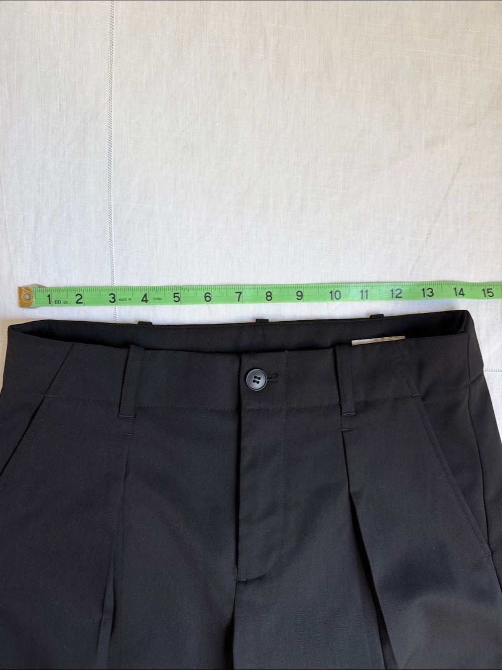 EUC AYR The Bam Wool Pleated Dress pants Black Size 2 - Picture 11 of 13